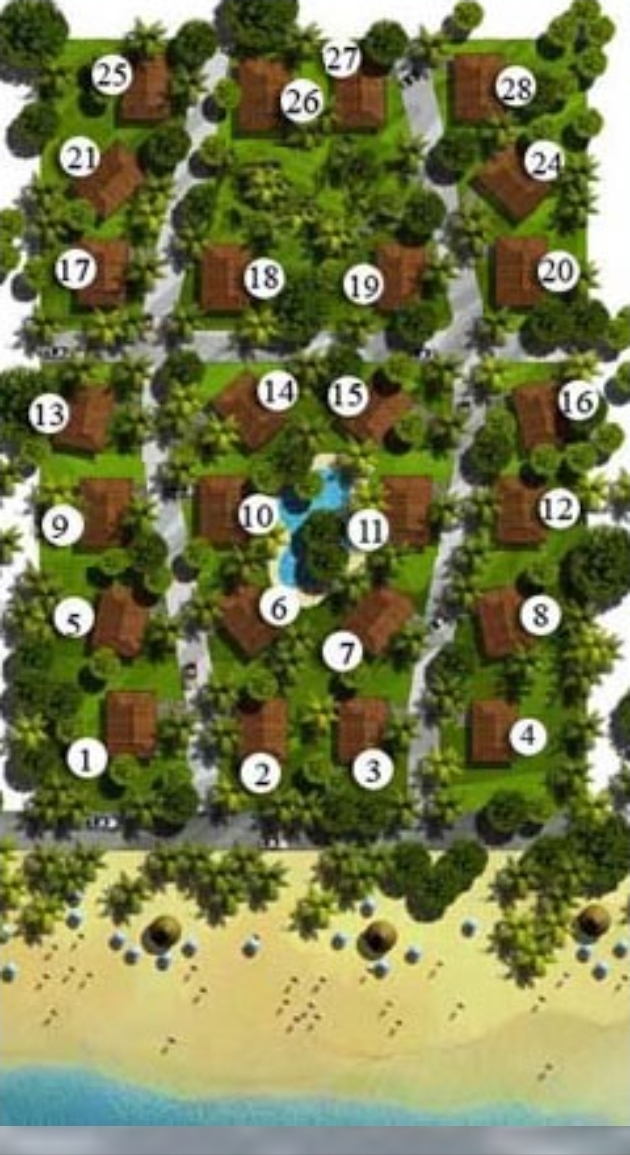 Hermosa Beach Bungalows — Neighborhood Layout Map